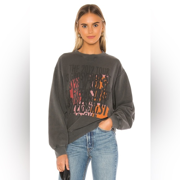 NWT Anine Bing Ramona sweatshirt size S - Picture 2 of 7